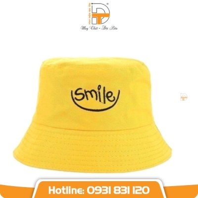 NÓN BUCKET VÀNG TƯƠI - SMILE