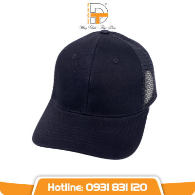 NÓN KẾT ĐEN PHỐI LƯỚI