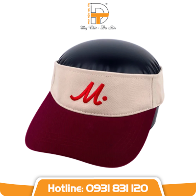 NÓN NỬA ĐẦU PHỐI 2 MÀU