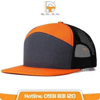 NÓN SNAPBACK 7 MÚI PHỐI LƯỚI