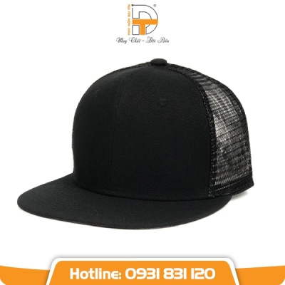 NÓN SNAPBACK PHỐI LƯỚI ĐEN